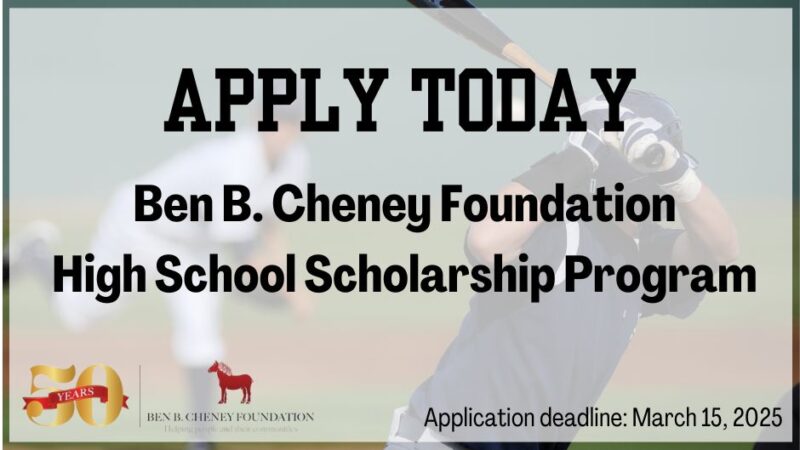 The Ben B. Cheney Foundation High School Scholarship Program